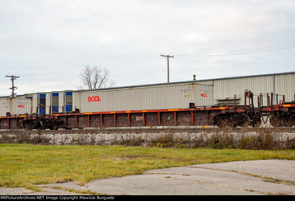 CP Rail Double Stack Car "C" Unit